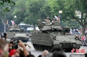 八字命格美国纪念陆军成立250周年阅兵仪式在华盛顿举行
